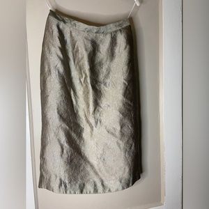 Silver Skirt Vintage